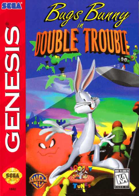 Bugs Bunny in Double Trouble (Cardboard Box) - Genesis