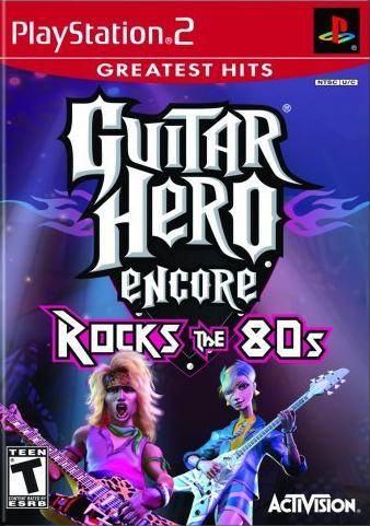 Guitar Hero Encore: Rocks the 80s - Greatest Hits - PS2