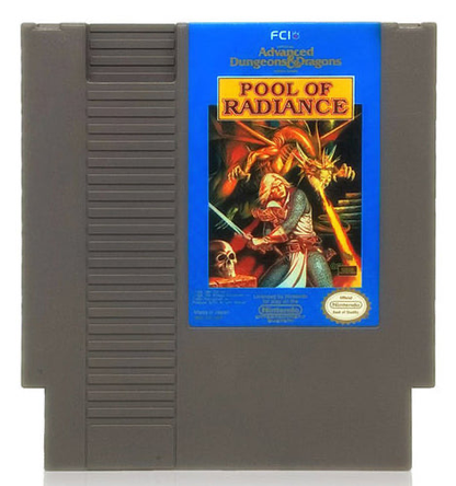Advanced Dungeons & Dragons Pool of Radiance - NES