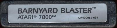 Barnyard Blaster - Atari 7800