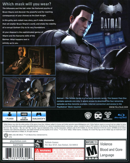 Batman: The Telltale Series - PS4