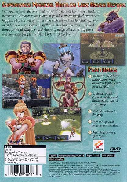Ephemeral Fantasia - PS2