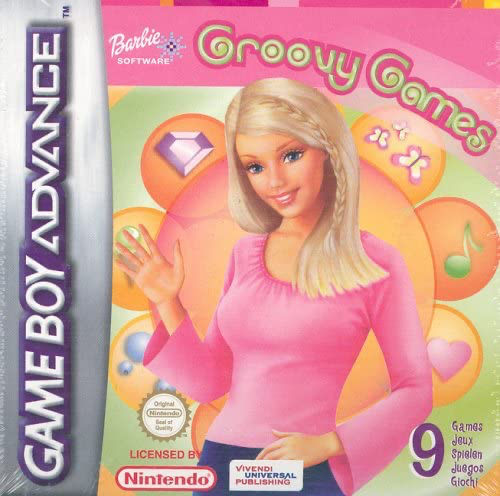 Barbie Software: Groovy Games - GBA
