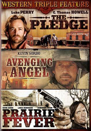 Western Triple Feature: Avenging Angel / The Pledge / Prairie Fever - DVD