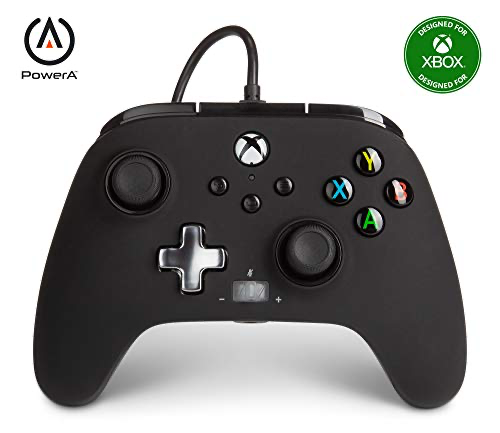 Power A Enhanced Wired Controller Black - Xbox Series X