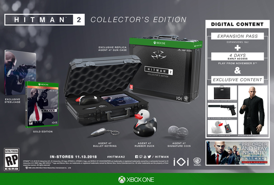 Hitman 2 - Collector's Edition - Xbox One