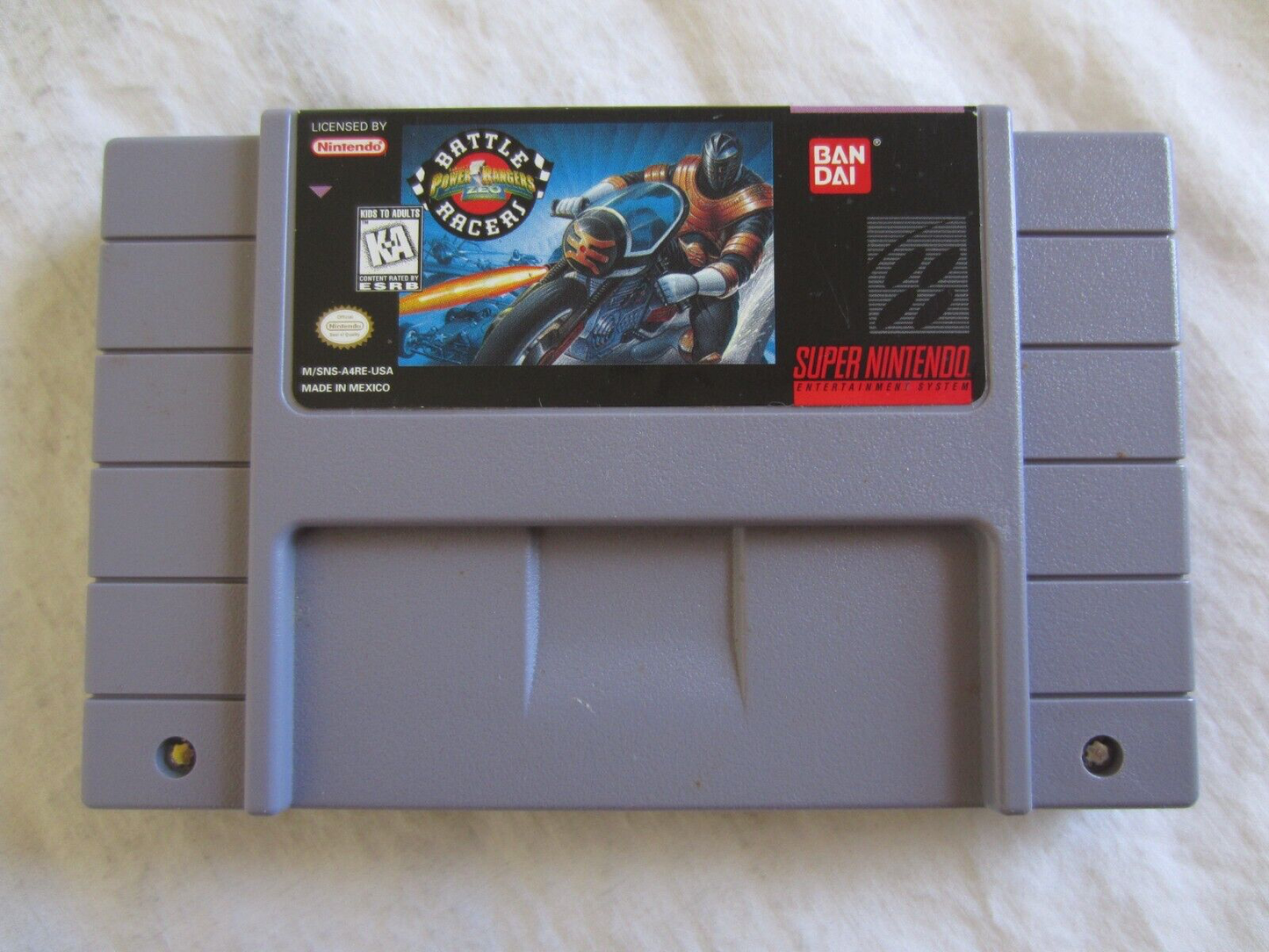 Power Rangers Zeo: Battle Racers - SNES