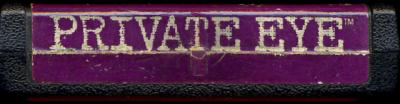 Private Eye - Atari 2600