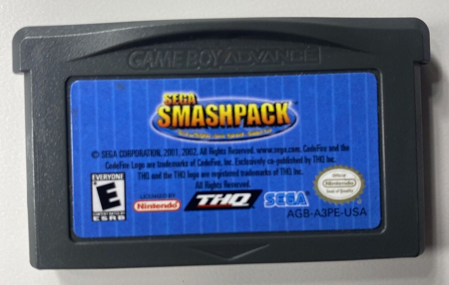Sega Smash Pack - GBA