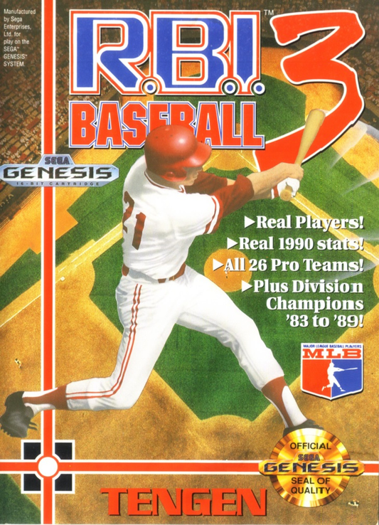 RBI Baseball 3 - Genesis