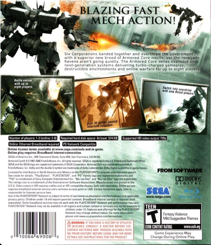 Armored Core 4 - PS3