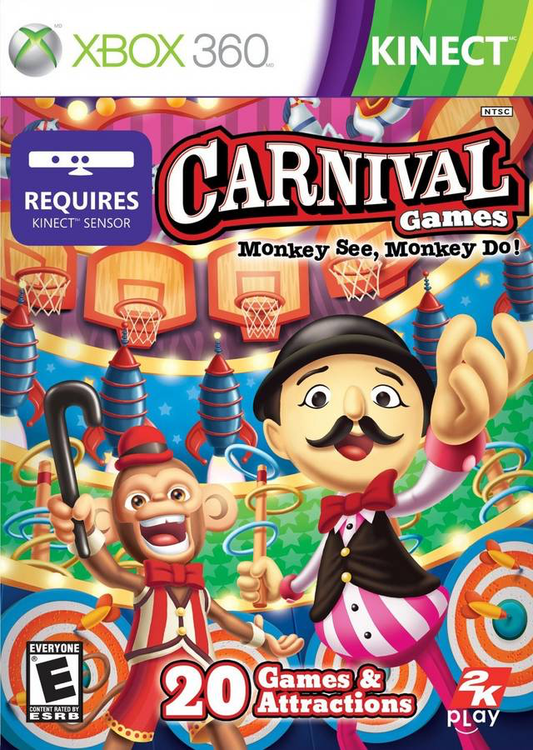 Carnival Games: Monkey See, Monkey Do - Xbox 360