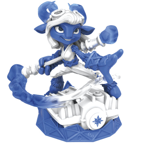 Power Blue Splat - Skylanders SuperChargers In-Game Variant Character