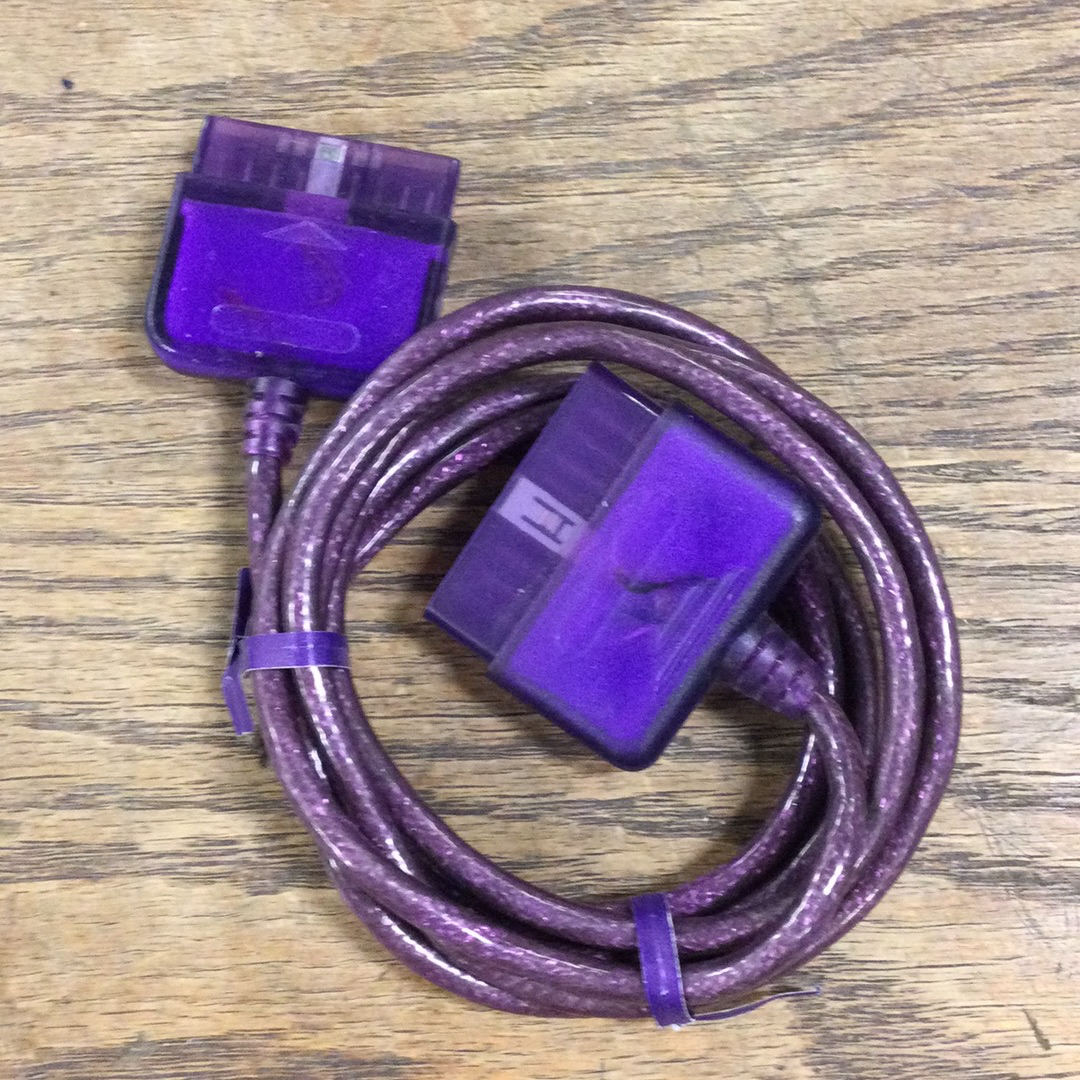 Controller Extension Cord Generic Purple - Sony Playstation 1 Sony Playstation 2