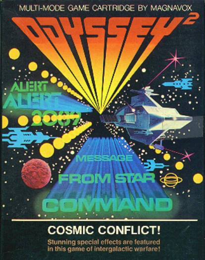 Cosmic Conflict! - Magnavox Odyssey 2