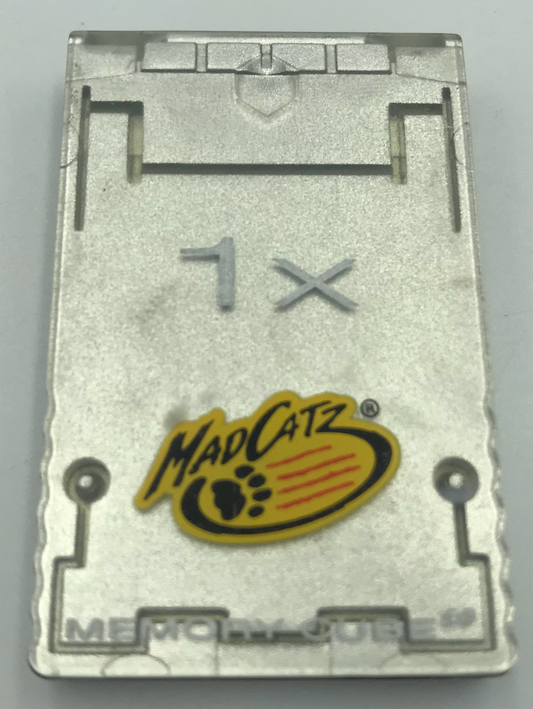 MadCatz 4MB 59 Block Gray Memory Card - Gamecube