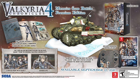 Valkyria Chronicles 4 - Memoirs from Battle Edition - Switch