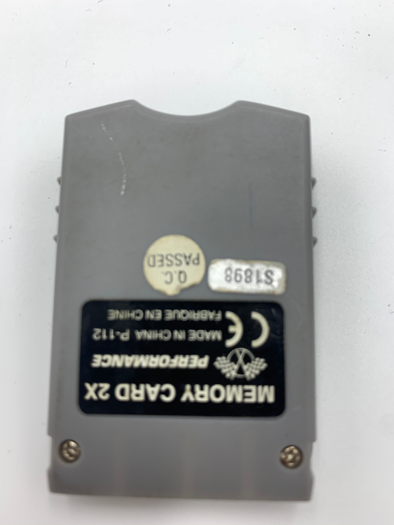 Memory Card PS1 Performance 2x - Sony Playstation