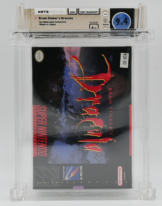 Bram Stoker's Dracula SNES 9.4 A+ - NEBRASKA COLLECTION