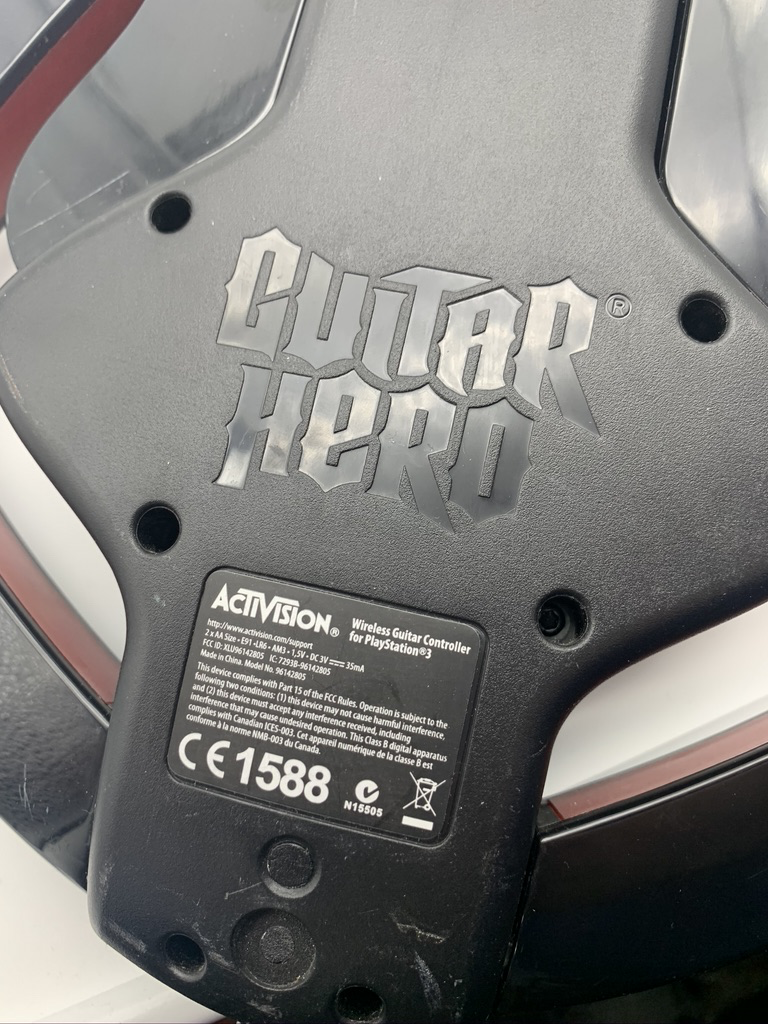Guitar Wireless | Guitar Hero Warriors of Rock - PS3
