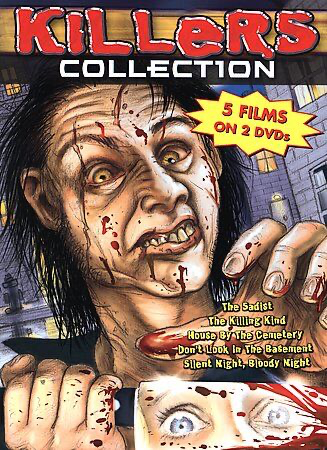Killer's Collection: Don't Look In The Basement! / House By The Cemetery / Killing Kind / Sadist / Silent Night, Bloody Night - DVD
