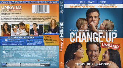Change-Up - Blu-ray Comedy 2011 R/UR