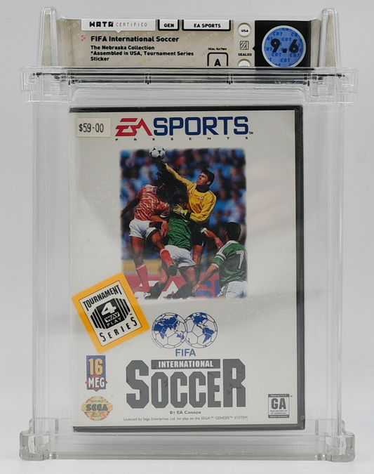 FIFA International Soccer SEGA GENESIS 9.6 A - NEBRASKA COLLECTION