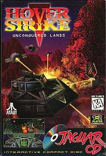 CD Hover Strike: Unconquered Lands - Atari Jaguar