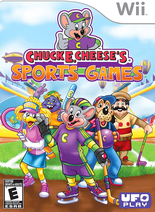 Chuck E. Cheese's Sports Games - Wii