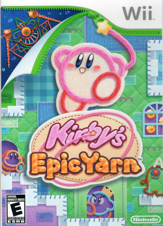 Kirby's Epic Yarn - Wii