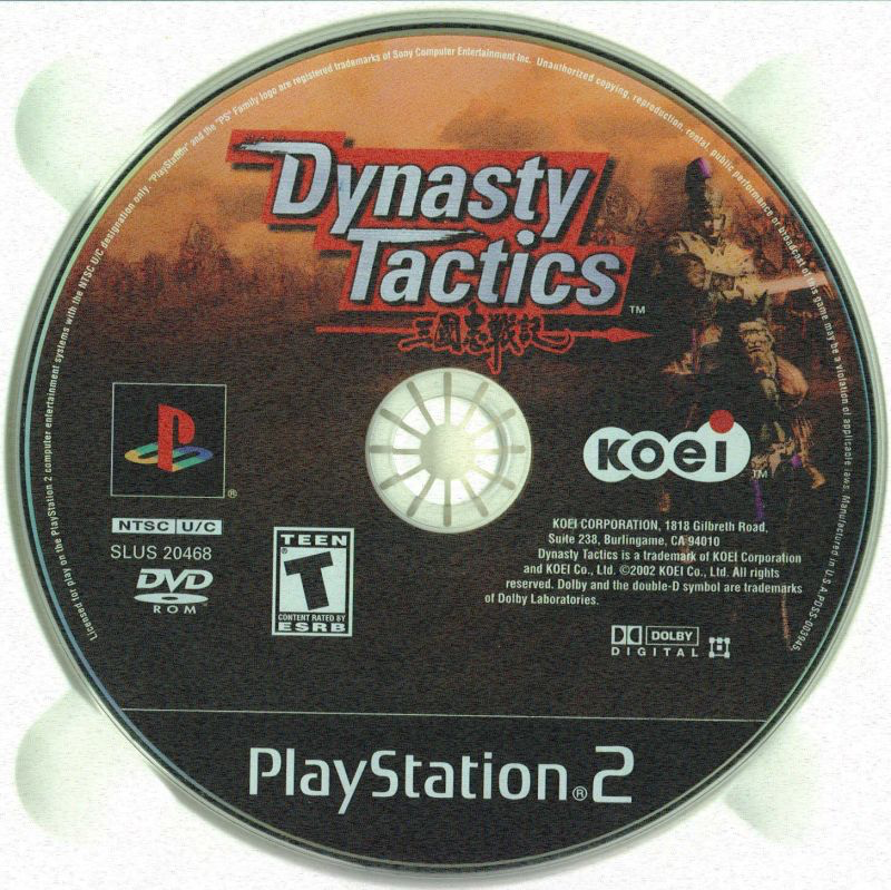 Dynasty Tactics - PS2