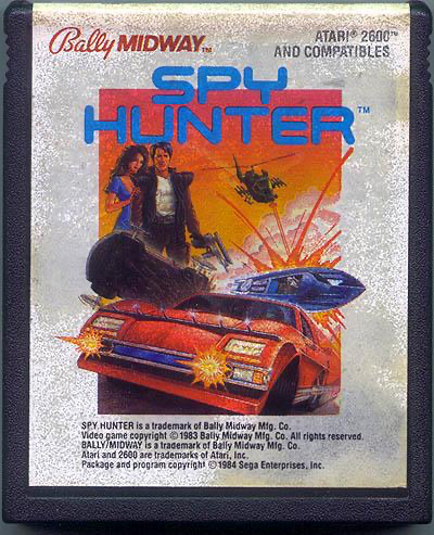 Spy Hunter (Serrated Grip Cartridge) - Atari 2600