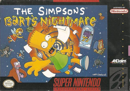 Simpsons, The: Bart's Nightmare - SNES