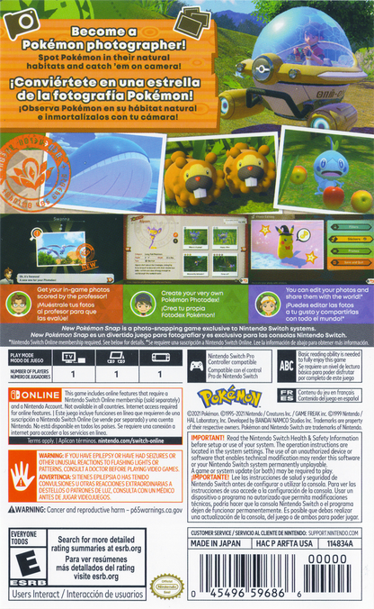 New Pokemon Snap - Switch