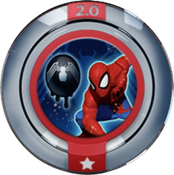Round Power Disc | Alien Symbiote - Disney Infinity 2.0
