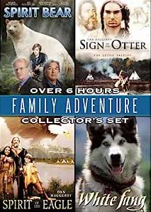 Family Adventure Collector's Set, Vol. 1: Spirit Bear / Sign Of The Otter / Spirit Of The Eagle / White Fang - DVD