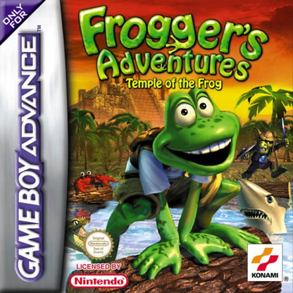 Froggers Adventures Temple of Frog - GBA