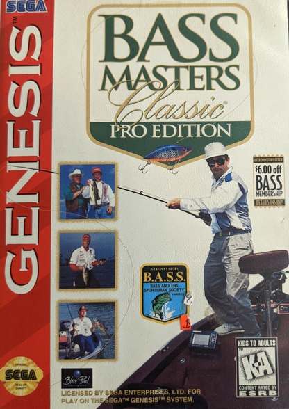 Bass Masters Classic: Pro Edition - Genesis