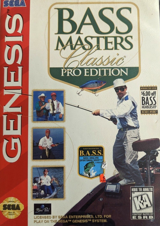 Bass Masters Classic: Pro Edition - Genesis