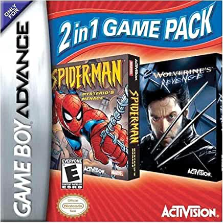 Spiderman Mysterios Menace / X-2 Wolverines Revenge - GBA