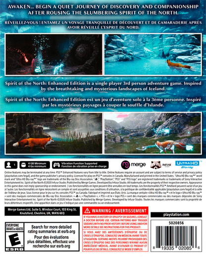 Spirit of the North - Enhanced Edition - PS5