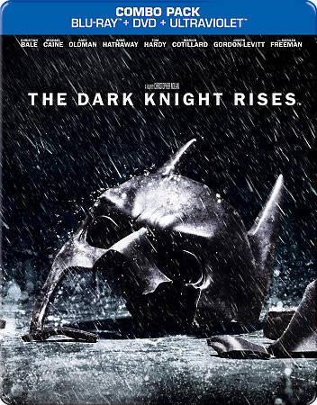 Dark Knight Rises Limited Steelbook Edition - Blu-ray Action/Adventure 2012 PG-13