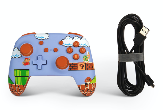 Power A Wired  Pro Controller Super Mario Bros - Switch