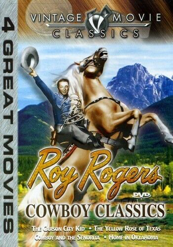 Roy Rogers Cowboy Classics: The Carson City Kid / The Yellow Rose Of Texas / Cowboy And The Senorita / Home In Oklahoma - DVD