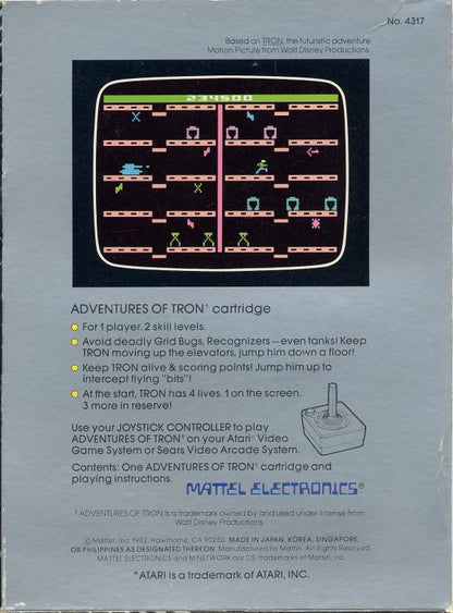 Adventures of Tron (Black Label) - Atari 2600