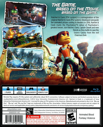 Ratchet and Clank - PS4