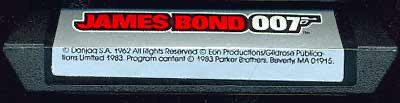 James Bond 007 - Atari 2600