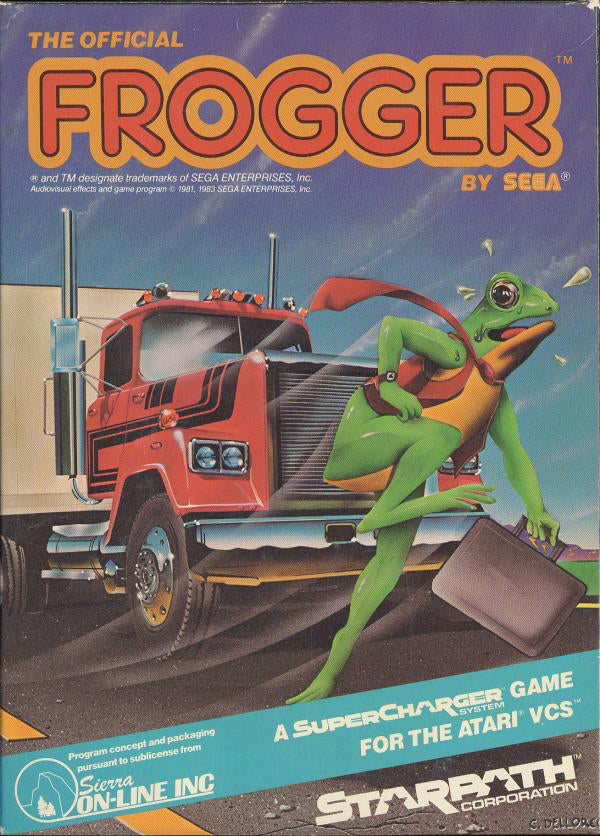 Frogger, The Official - Atari 2600