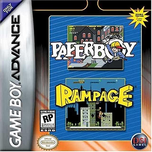 Paperboy Rampage Double Pak - GBA