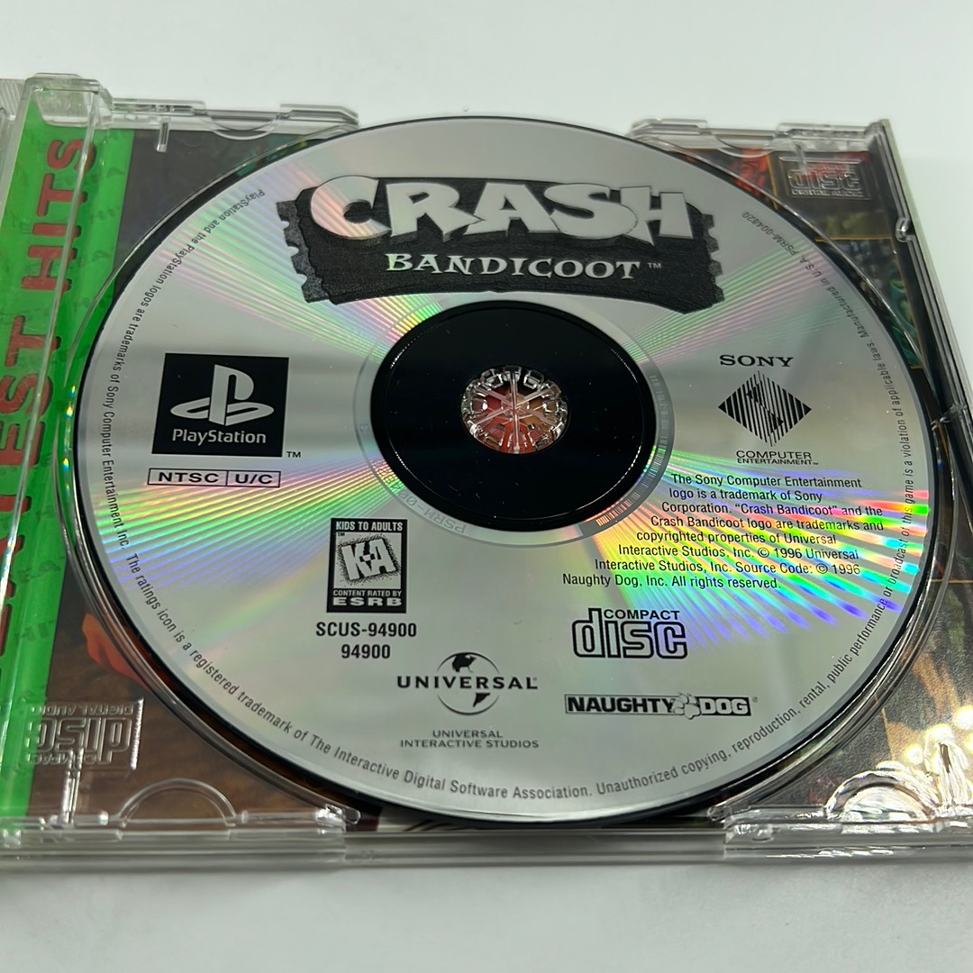 Crash Bandicoot - Greatest hits - PS1 - 467,159